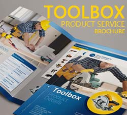 产品售后服务手册模板：Toolbox - Product Service Brochure